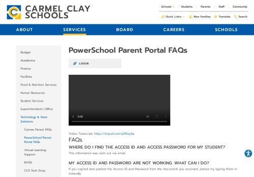 
                            11. PowerSchool Parent Portal FAQs - Carmel Clay Schools