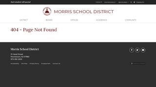
                            6. PowerSchool Parent Portal - Morris School District