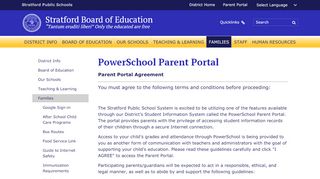 
                            12. PowerSchool Parent Portal - Stratford Public Schools
