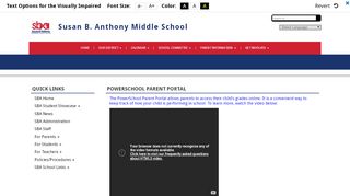 
                            10. PowerSchool Parent Portal - Susan B. Anthony Middle School