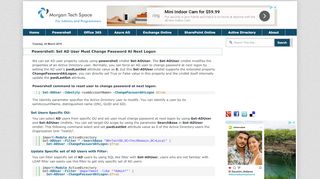 
                            4. Powershell: Set AD User Must Change Password At Next Logon