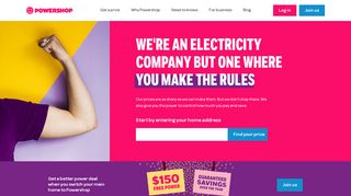 
                            2. Powershop: Power Company | Electricity NZ