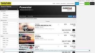 
                            9. Powerstar | trucks South Africa on Truck & Trailer