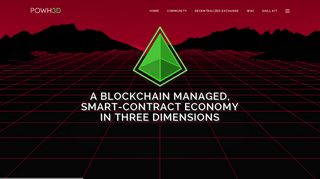 
                            9. PoWH3D: Cryptocurrency in Three Dimensions