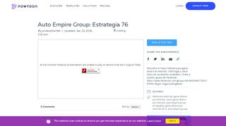 
                            13. PowToon - Auto Empire Group: Estrategia 76