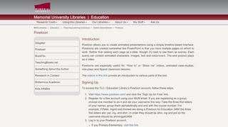 
                            12. Powtoon - Memorial University Libraries