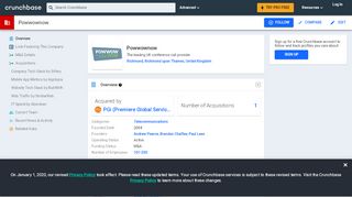 
                            10. Powwownow | Crunchbase