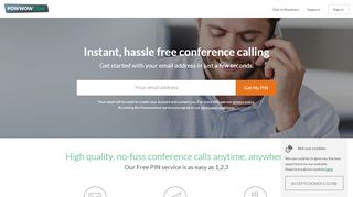 
                            4. Powwownow: Hassle Free Conference Calling | Quick and Reliable