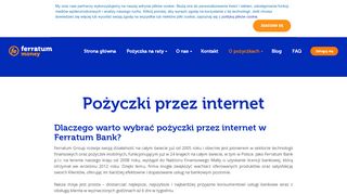 
                            4. Pożyczki przez internet | Ferratum Bank – pożyczki online