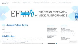 
                            7. PPD - Personal Portable Devices - EFMI