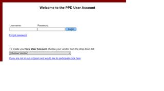 
                            12. PPD Player Account - Login - Darts TOC