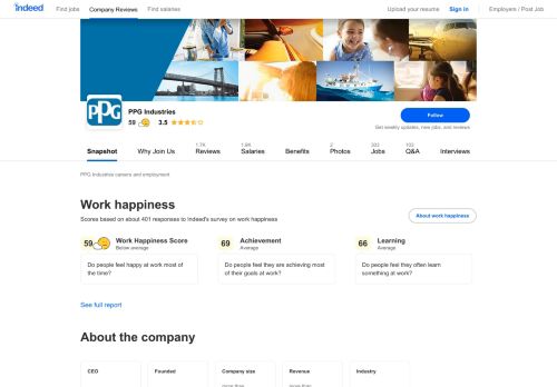 
                            11. PPG Industries Careers and Employment | Indeed.com