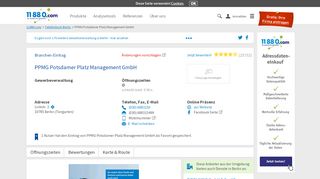 
                            2. PPMG Potsdamer Platz Management GmbH - Gewerbeverwaltung ...