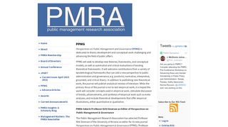 
                            8. PPMG | - Public Management Research Association