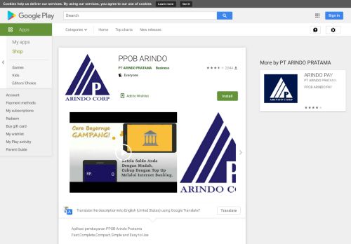 
                            5. PPOB ARINDO - Aplikasi di Google Play