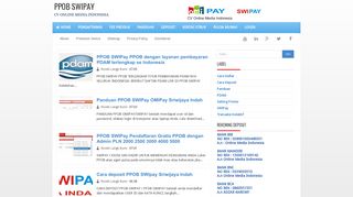 
                            3. PPOB SWIPAY | PPOB SWIPAY SRIWIJAYA INDAH