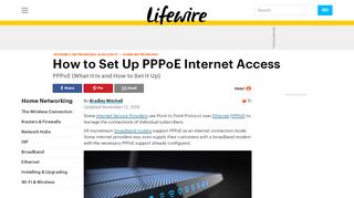
                            9. PPPoE (What It Is and How to Set It Up) - Lifewire