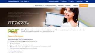 
                            7. PPS by PayDollar - Accept PPS Bank Account Payments | PayDollar