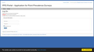 
                            10. PPS Portal for PPS II - Login