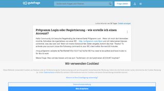 
                            2. Pr0gramm Login oder Registrierung - wie erstelle ich einen Account ...