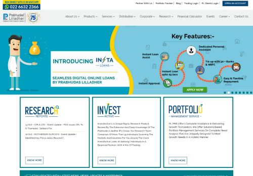 
                            1. Prabhudas Lilladher: Stock Broking Companies, Share Brokers in India