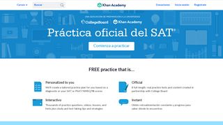 
                            5. Práctica oficial del SAT® | Khan Academy