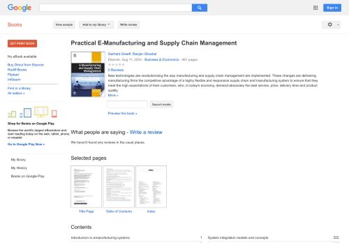 
                            13. Practical E-Manufacturing and Supply Chain Management