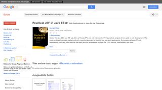 
                            8. Practical JSF in Java EE 8: Web Applications ​in Java for the Enterprise