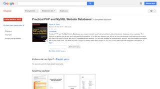 
                            7. Practical PHP and MySQL Website Databases: A Simplified Approach