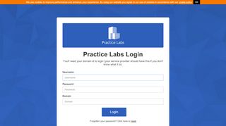 
                            5. Practice Labs Login