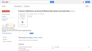 
                            13. Practice of Medicine, by Eminent Medical Specialists and Authorities