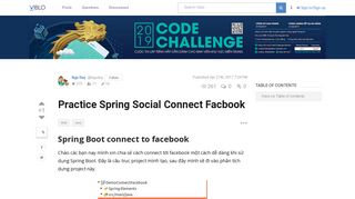 
                            11. Practice Spring Social Connect Facbook - Viblo