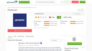 
                            13. PRACTO.COM - Reviews | online | Ratings | Free - MouthShut.com