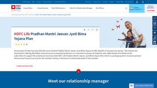 
                            10. Pradhan Mantri Jeevan Jyoti Bima Yojana (PMJJBY) Plan by HDFC Life