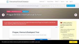 
                            10. Prague British International School: Useful info for parents