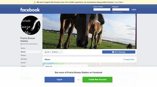 
                            8. Prairie Breeze Stables - About | Facebook