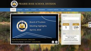 
                            3. Prairie Rose School Division – Manitoba Canada