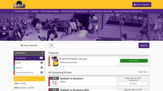 
                            8. Prairie View Panthers Ticketing - Ticket Office Home