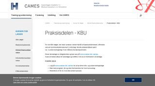 
                            8. Praksisdelen - KBU - Region Hovedstaden