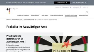 
                            3. Praktika im Auswärtigen Amt - Auswärtiges Amt