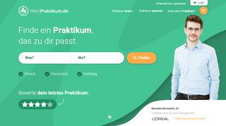 
                            7. Praktikum bei MeinPraktikum.de finden | Praktika bewerten