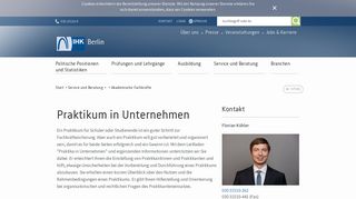
                            11. Praktikum in Unternehmen - IHK Berlin