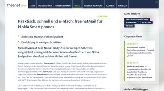 
                            12. Praktisch, schnell und einfach: freenetMail für Nokia Smartphones