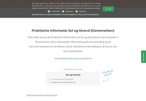 
                            5. Praktische info Sol og Strand | Dansk.nl, Dé Denemarken Specialist