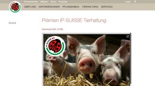 
                            11. Prämien IP-SUISSE Tierhaltung | IP-SUISSE