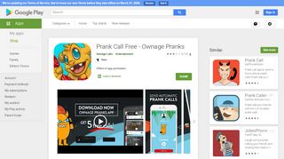 
                            7. Prank Call Free - Ownage Pranks - Apps on Google Play