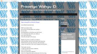 
                            9. Prasetyo Wahyu :D: 2009