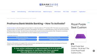 
                            8. Prathama Bank Mobile Banking – How To Activate? - BankGuide.co.in