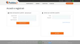 
                            3. Pratiche.it : Login