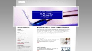 
                            5. Praxis Dr. Mainka und Partner - Startseite